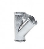 (165-6V) Gebo Platinum T-idom, 45°, egál, BBB 1"