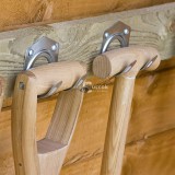 16db nagy teherbírású dupla kampós akasztó, szerszámtartó készlet,