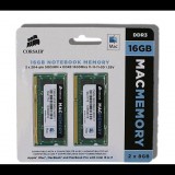 16GB 1600MHz DDR3 Corsair Apple Notebook RAM CL11 (2x8GB) (CMSA16GX3M2A1600C11) (CMSA16GX3M2A1600C11)