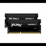 16GB 1866MHz DDR3L 1.35V Notebook RAM Kingston Fury Impact CL11 (2x8GB) (KF318LS11IBK2/16) (KF318LS11IBK2/16) - Memória