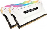 16GB 3200MHz DDR4 RAM Corsair Vengeance RGB CL16 fehér (2x8GB) (CMW16GX4M2C3200C16W)