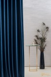 (17 szín) Deko bársony VELLUTO 37 indigó 280cm