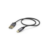 173625 USB "ELITE - METAL" 1,5m Micro USB adatkábel (HAMA_173625)