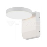 17W LED Fali világítás, fehér színű, kerek forma 3000K IP65 (V-TAC)