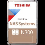18TB Toshiba 3.5" N300 SATA merevlemez OEM (HDWG51JUZSVA) (HDWG51JUZSVA) - HDD