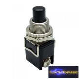 1ák.2p.Nyomógomb záró.250V/4A.OFF-(ON).