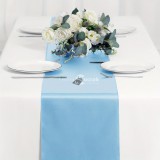 1db Elegáns Különböző színű Szatén Asztalfutó