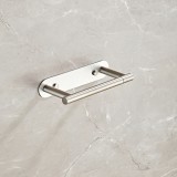 1db Öntapadó Vécépapír Tartó, 304 Rozsdamentes Acél Vécépapír Tartó Csiszolt Forgó WC-papír Tartó