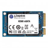 1TB Kingston SSD mSATA KC600 meghajtó (SKC600MS/1024G) (SKC600MS/1024G) - SSD