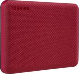 1TB Toshiba 2.5" Canvio Advance külső winchester piros (HDTCA10ER3AA)