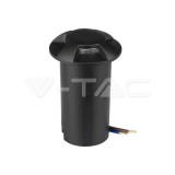 1W LED Fekete színű, talajlámpa 4 irányú 6500K