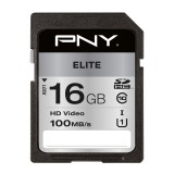 16GB SDHC PNY Elite U1 (P-SD16GU1100EL-GE) (P-SD16GU1100EL-GE) - Memóriakártya