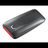 1TB Samsung Portable X5 Thunderbolt 3 külső SSD meghajtó szürke-piros (MU-PB1T0B/EU) (MU-PB1T0B/EU) - Külső SSD