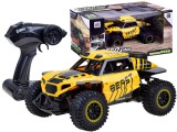 2.4 GHz-es Távirányítós-Akkumulátoros RC Autó-Rally-1:14 méretarány-Lengéscsillapító-185-20 km/h-Sárga