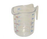 2,5 dl-es mércés füles pohár- víztiszta (269)