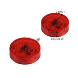 2 db Autóajtó LED Figyelmeztető Lámpa Biztonsági Jelzőfényhez