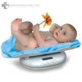 2 funkciós elektronikus csecsemőmérleg, panda babamérleg