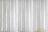 (2 méret 3 szín) Vízszintes csíkos modern fényáteresztő nyírt voile 210-01