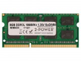 2-Power MEM5403A DDR3 8GB 1866MHz CL13 1.35V SODIMM 1.35V memória
