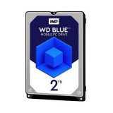 2 TB Western Digital Blue HDD (2,5", SATA3, 5400 rpm, 128 MB cache)