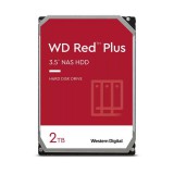 2 TB Western Digital Red Plus HDD (3,5", SATA3, 5400 rpm, 64 MB cache)