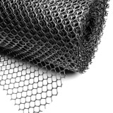 20*20mm baromfirács műanyag fekete