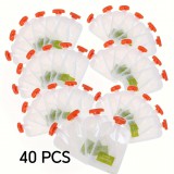 20 db BPA-mentes tároló frissen préselt gyümölcslevek és élelmiszertároláshoz