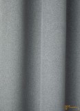 (20 szín) Lángmentes Black out függöny - Rodrigo 300cm - Közép szürke-kékes