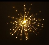 200 LED-es napelemes csillogó hatású dekoráció