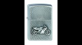 2000225 Zippo öngyújtó szálcsiszolt Króm színben - Motor