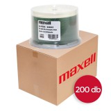200db Maxell CD-R 52X Nyomtatható Lemez /NO ID/ - Cake (50) CSOMAG!