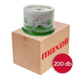 200db Maxell DVD+R 16X Nyomtatható Lemez - Cake (50) CSOMAG!