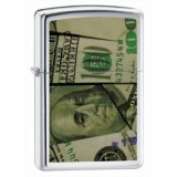 20912 Zippo öngyújtó, fényes ezüst színben -100 Dollár