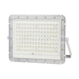 20W LED Napelemes reflektor 4000K cserélhető akkumulátor,3m vezetékkel, fehér színű (V-TAC)