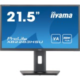 21,5''/54,5cm (1920x1080) iiyama ProLite XB2283HSU-B1 16:9 1ms HDMI DisplayPort VESA Pivot Speaker FullHD Black (XB2283HSU-B1) - Monitor