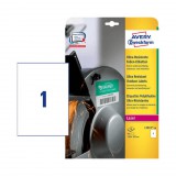 210*297 mm-es Avery Zweckform A4 íves etikett címke, fehér színű (10 ív/doboz)