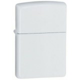 214 Zippo öngyújtó, matt fehér színben, gravírozható