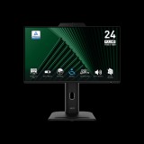 23,8" MSI MP242PMG monitor (IPS, 1920x1080, 120Hz, DP+HDMI+VGA, webkamera, 100x100 VESA, fekete)