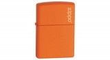 231ZL Zippo öngyújtó, narancssárga színben logóval