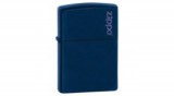 239ZL Zippo öngyújtó, matt kék színben logóval