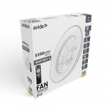 24+24 W VENTILÁTOROS LED MENNYEZETI LÁMPA (3000K-65000K)