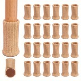 24 db-os Bútorláb Védő és Csúszásgátló Székzokni Szett Padlóvédelemhez