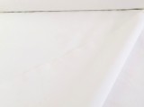 240 cm széles fehér színű pamutvászon textil