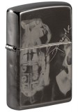 24756-107319 Zippo öngyújtó fekete színben -Spazuk