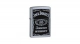 24779 Zippo öngyújtó, króm színű, Jack Daniels felirattal