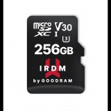 256GB microSDXC Goodram IRDM UHS-I U30 V30 memóriakártya + adapter (IR-M3AA-2560R12) (IR-M3AA-2560R12) - Memóriakártya