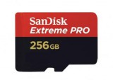 256GB Sandisk Extreme Pro microSDXC A2 C10 V30 UHS-I U3 + adapter (SDSQXCD-256G-GN6MA / 214505)