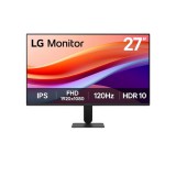 27" LG 27U41YA-B monitor (IPS, 1920x1080, 120Hz, HDMI+VGA)