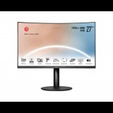 27" MSI Modern MD271CP ívelt LCD monitor fekete (MD271CP) - Monitor