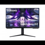27" Samsung Odyssey G3 LCD monitor fekete (LS27AG30ANUXEN) (LS27AG30ANUXEN) - Monitor